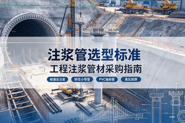 英德注浆管选型标准
