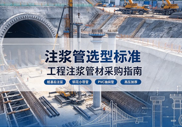 英德注浆管选型标准